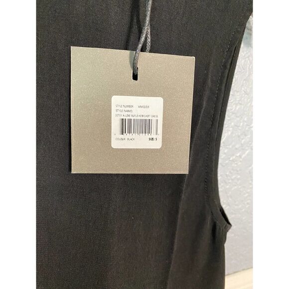 Cooper St A-Line Black Shift Dress with Ruffle Hem - Picture 11 of 11